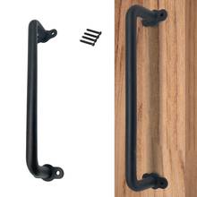 Heavy Duty 11 Inches Cast Iron Sliding Barn Door Pull Design To Sliding Barn Door Gates Garages Cabinets 2024 - buy cheap