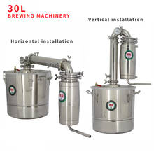 Household 30L Stainless steel Wine brewing machine equipment Alcohol Vodka Liquor distiller pot/boilers 2024 - buy cheap