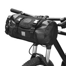 Bike Front Tube Bag Waterproof Bicycle Handlebar Basket Pack 11L Large Capacity Cycling Front Frame Pannier Bicycle Accessories 2024 - buy cheap