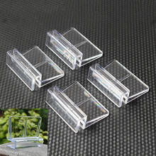 Clips de plástico transparente para acuario, cubierta de vidrio, soportes de soporte fuertes, 6/8mm, 4 Uds. 2024 - compra barato
