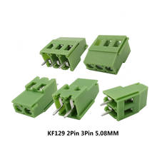 5PCS KF129 2Pin 3Pin 5.08MM Pitch PCB Terminal Blocks Connector Screw Type Pin Terminals PCB Adapter 2024 - buy cheap