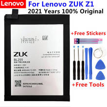 2021 Original For Lenovo ZUK Z1 Battery Replacement BL255 Large Capacity 4000mAh Back up Battery For Lenovo ZUK Z1 Mobile Phone 2024 - buy cheap