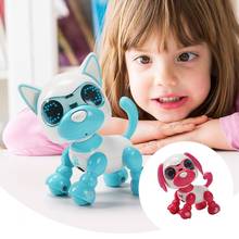 Cool Robot Dog Pet Toy Kids Smart Interactive Walking Sound Puppy LED Record Educational Intelligent Electronic Robot toy Gifts 2024 - buy cheap