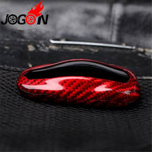 Car Real Carbon Fiber Key Fob Case Cover Shell For Tesla Model S 2012- 2018 Red 2024 - buy cheap
