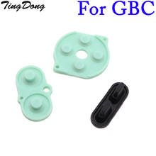TingDong 50 Set x For Gameboy Color GBC console buttons repair silicon conductive Rubber pads wholesale price 2024 - buy cheap