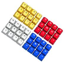 12PCS/set Gold Keyboard Keycap Universal Backlight Mechanical Keyboard Replacement Button  Keyboard Button 2024 - buy cheap