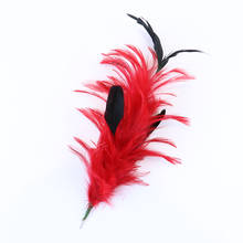 1bunch/lot Rooster Feather Flower for Hat Headdress Decorations feathers Crafts Accessories Plumes 2024 - buy cheap
