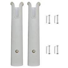 2Pcs Plastic Fishing Rod Holder Fishing Pole Rack Ship Fish Rod Tube Yacht Fishing Rod Frame for Boat White 2024 - buy cheap