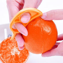 1 шт. креативные оранжевые овощечистки терка для лимонов инструмент для зачистки фруктов легкая открывалка Нож для цитрусовых кухонные инструменты Гаджеты 2024 - купить недорого