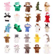 1pcs 25cm Animal Plush Hand Puppet Toys Baby Educational Hand Puppets Animal Plush Doll Hand Toys for Kids Children Gifts 2024 - buy cheap