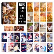 Grupos de Corea del Sur K-POP Bangtan Boys póster Lomo tarjetas fototarjetas LOVE Yourself Mapa del alma Persona HD pegatinas de pared regalo 2024 - compra barato