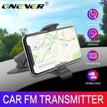 Onever-suporte universal de telefone para carro, painel de controle cip, fixador automático, navegação gps, para telefone em pé, estilo do carro 2024 - compre barato