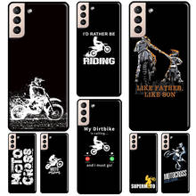 Capa de celular moto motocross, capa de celular para samsung galaxy s21 s20 ultra note 20 note 10 s8 s9 s10 plus s20 fe 2024 - compre barato