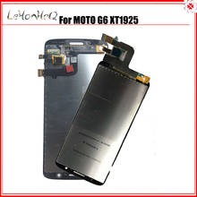 100% new AMOLED LCD For Motorola MOTO G6 XT1925 LCD Display Touch screen Digitizer Assembly For MOTO G6 XT1925-3 repair parts 2024 - buy cheap