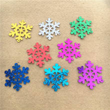 20Pcs/10g/Bag Laser 40mm Snowflake Large Sequins PVC Flat Loose Paillettes DIY Sewing Wedding Craft Christmas Home Accessories 2024 - buy cheap