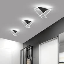 Светодиодный потолочный светильник LICAN для гардеробной, коридора, балкона, фойе, современная светодиодная лампа на потолок для входа, коридора, балкосветильник 2024 - купить недорого