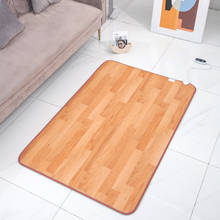 50*55cm Heating Foot Mat Warmer Electric Blanket Heating Pads Feet Leg Warmer Carpet Thermostat  Wiinter Foot Floor Carpet 2024 - buy cheap