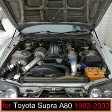Демпфер для 1993-2002 Тойота Супра JZA80 купе передний капот модифицировать газовые стойки подъема поддержки Амортизатор 2024 - купить недорого