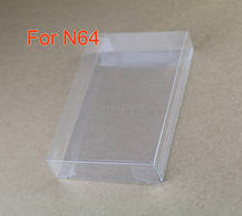 Caja de plástico transparente para Cartucho de tarjeta de juego N64, estuche Protector para Carro de juegos, 5 unidades 2024 - compra barato