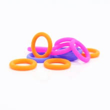 CS1.9mm Silicone O RING OD 11/12/13/14/15*1.9 mm 50PCS O-Ring VMQ Gasket seal Thickness 1.9mm ORing Blue Pink Orange Rubber 2024 - buy cheap