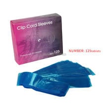 125Pcs/pack Disposable Blue Tattoo Clip Cord Sleeves Bags Covers Bags for Tattoo Machine Tattoo Accessory Permanent Makeup 2024 - buy cheap