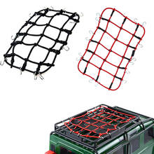 Rack de teto elástico para bagagem, 1/10, 1/8, rc, com gancho, 1:10, para caminhão, modelo d90, scx10, trx4, rack de teto 2024 - compre barato