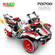 511Pcs Pullback Motorcycle Building Blocks Toys For Children High-Tech Building Blocks Toy Kids Racing Model Toy 2024 - buy cheap