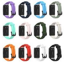 Soft Fashion Silicone Sport Band Straps For Huawei Honor Band 6 Smart Wristband Bracelet Replacement Watch Strap For Honor Band6 2024 - buy cheap