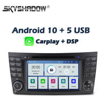 Carplay DSP PX6 IPS Android 10.0 4GB+ 64GB Car DVD Player GPS Map RDS Radio Bluetooth 5.0 For Benz W211 W463 W219 W209 2004-2011 2024 - buy cheap