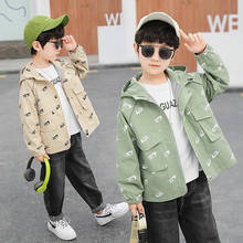 Vintage Spring Autumn Boy Coat Overcoat Top Kids Costume Teenage Gift Children Clothes High Quality Plus Size 2024 - buy cheap