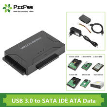 Адаптер PzzPss SATA-USB IDE, кабель USB 3,0 2,0 Sata 3 для жестких дисков 2,5 3,5, HDD SSD, конвертер IDE SATA, адаптер, Прямая поставка 2024 - купить недорого