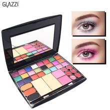 Professional 37 Color Eyeshadow Makeup Palette Set Shimmer Lip Gloss Collection Makeup Kit Matte Eye Shadow Face Foundation 2024 - buy cheap