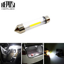 COB Led Chips C5W 31mm 36mm 39mm 41mm Car Interior Glass Lens Festoon Dome Reading 12V DC White Bulbs 2024 - buy cheap