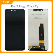 For Nokia 5.1 Plus / Nokia X5 Lcd TA-1102 TA-1105 TA-1108 TA-1109 TA-1112 TA-1120 TA-1199 LCD Display Touch Screen Assembly 2024 - buy cheap