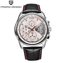 PAGANI DESIGN Men Quartz Watches Luxury Brands Fashion Timed Movement Military Watches Leather Quartz Watches Relogio Masculino 2024 - buy cheap