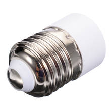 Base da lâmpada e27 para e14, extensor de encaixe da lâmpada, suporte do adaptador para lâmpadas led halógenas cfl, 1 peça