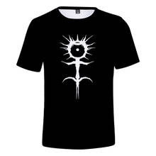 Camiseta con imagen retrógrada de mercurio en 3D, camiseta negra de manga corta, camisetas de marca 2024 - compra barato