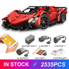 New Technic 13079 App RC Car The New MOC-10559 Veneno Roadster With Motor Function Building Blocks Bricks Toys Gift For Children 2024 - buy cheap