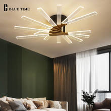 Lámpara de araña LED creativa para sala de estar, dormitorio, comedor, decoración del hogar, accesorios de iluminación interior 2024 - compra barato
