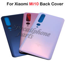 Capa traseira para xiaomi mi10, invólucro de bateria para celulares xiaomi mi 10 2024 - compre barato