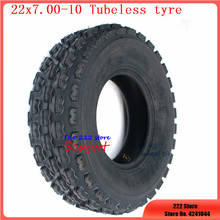 GO KART KARTING ATV UTV Buggy 22X7-10  Tubeless Tyre ATV 10 Inches  Vacuum  Wheel Tire 22x7.00-10 2024 - buy cheap