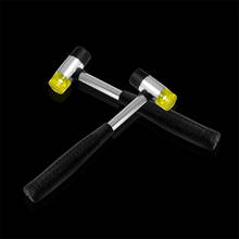MIUSIE 1PCS Double Face Tap Rubber Hammer 25mm Multifunctional Glazing Window Beads Hammers Nylon Head Rubber Mallet 2024 - buy cheap
