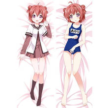 Funda de almohada de personajes de Anime, ropa de cama para el hogar de alta calidad, Yuruyuri Loli, Akaza, Akari, Dakimakura 2024 - compra barato