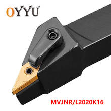 Oyyu mvjnr mvjnr2020k16 20mm mvjnl2020k16 inserções de carboneto torno haste cortador torneamento ferramenta titular vnmg16 2024 - compre barato