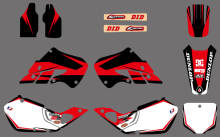 H2CNC Decal Sticker Graphics & Background For Honda CR125 CR250 1997 1998 1999 CR 125 250 2024 - buy cheap