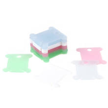 50Pcs Hot Sale Embroidery Floss Craft Thread Bobbin Cross Stitch Storage Holder Plastic Sewing Tools 2024 - buy cheap