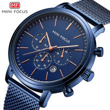 MINI FOCUS-Reloj de pulsera de cuarzo para hombre, cronógrafo de negocios, resistente al agua, 30m, multifunción 2024 - compra barato