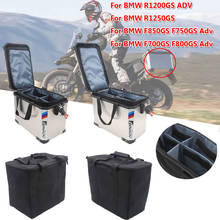 Bolsa alforge para motocicleta, bolsa de bagagem expansível para bmw f800gs f850gs f750gs adv r1200gs r1250gs 2024 - compre barato