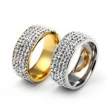 Горячая нержавеющая сталь пара колец для влюбленных мужчин титановые кольца для женщин модные Свадебные обручальные ювелирные изделия OC44 2024 - купить недорого