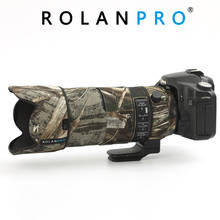 ROLANPRO Lens Camouflage Coat Rain Cover for SIGMA 70-200mm F2.8 DG OS HAM Sports Lens Protective Case Nylon Waterproof  Coat 2024 - купить недорого